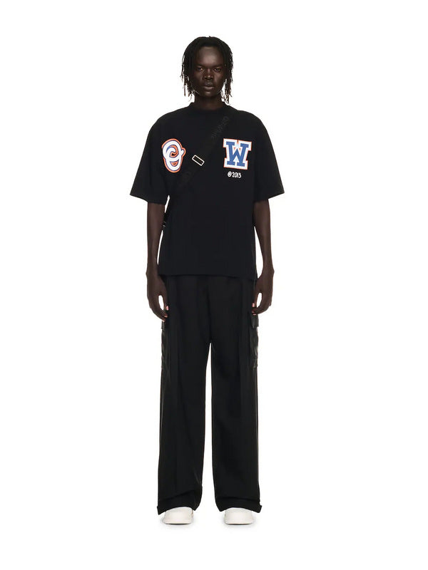 Off-White Wiz Skate T-Shirt — Black / White