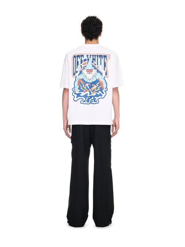 Off-White Wiz Skate T-Shirt — Black / White