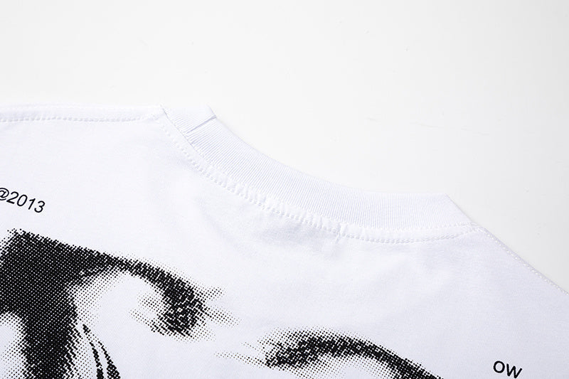 Off-White Dragon Arrow Skate T-Shirt — Black / White