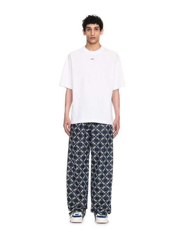 Off-White Dragon Arrow Skate T-Shirt — Black / White