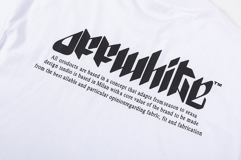 Off-White Eye Logo T-Shirt — Black / White