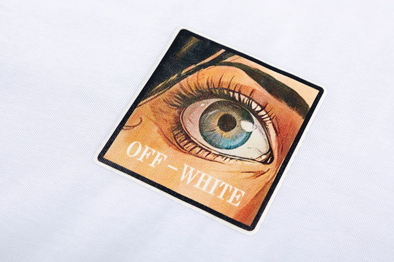 Off-White Eye Logo T-Shirt — Black / White