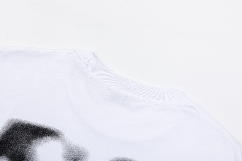Off-White Logo Detail T-Shirt — Black / White