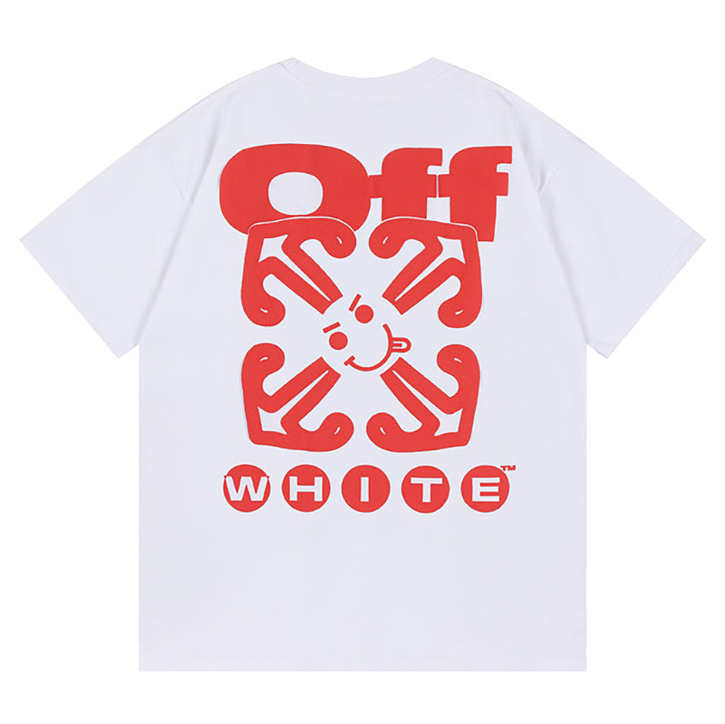Off-White Smile Arrow T-Shirt — White