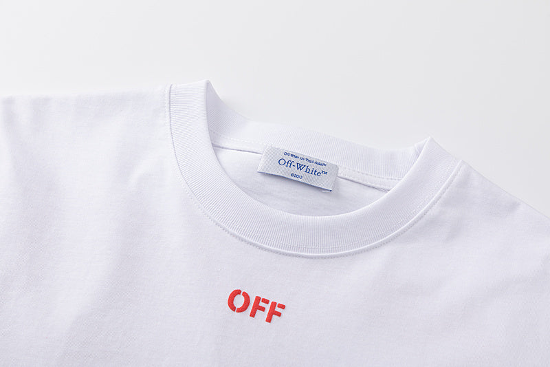 Off-White Smile Arrow T-Shirt — White