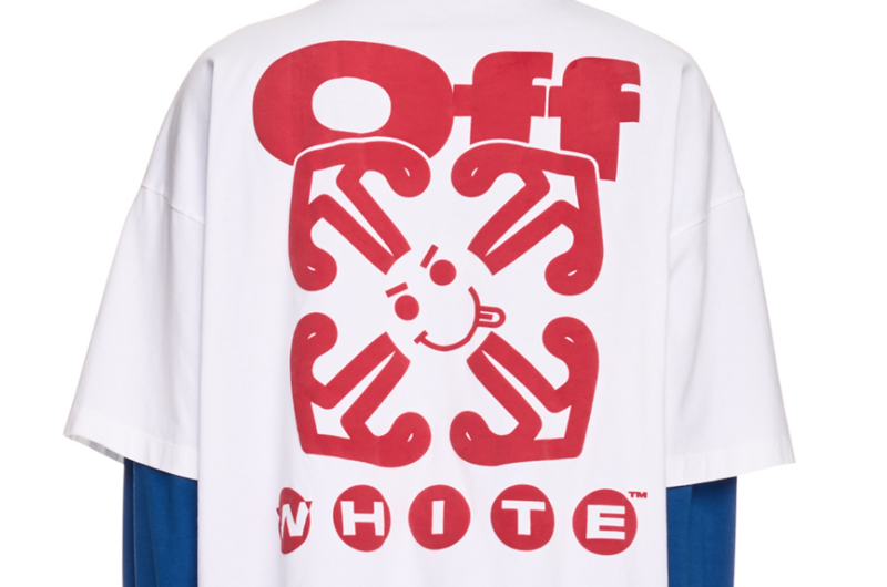 Off-White Smile Arrow T-Shirt — White