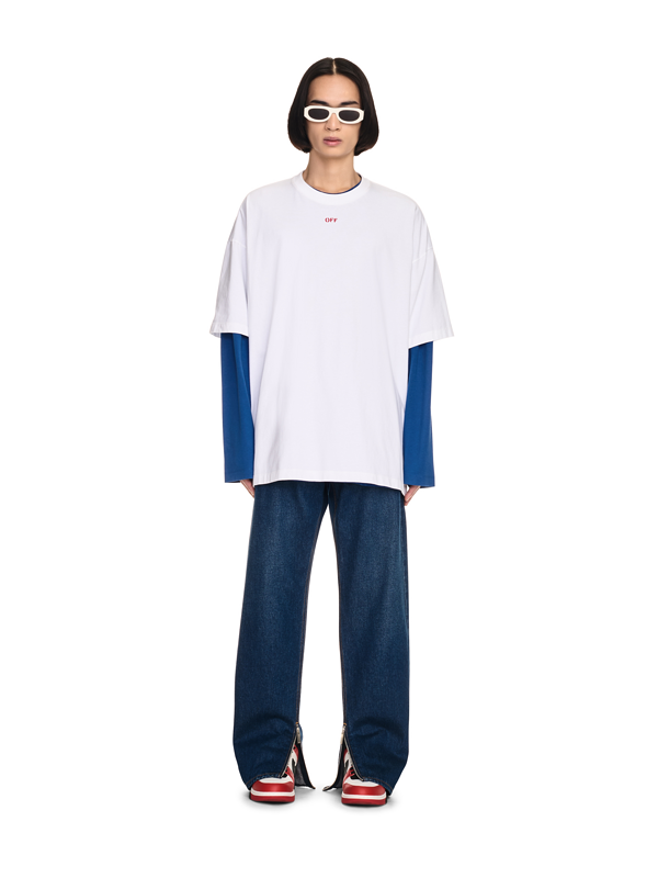 Off-White Smile Arrow T-Shirt — White
