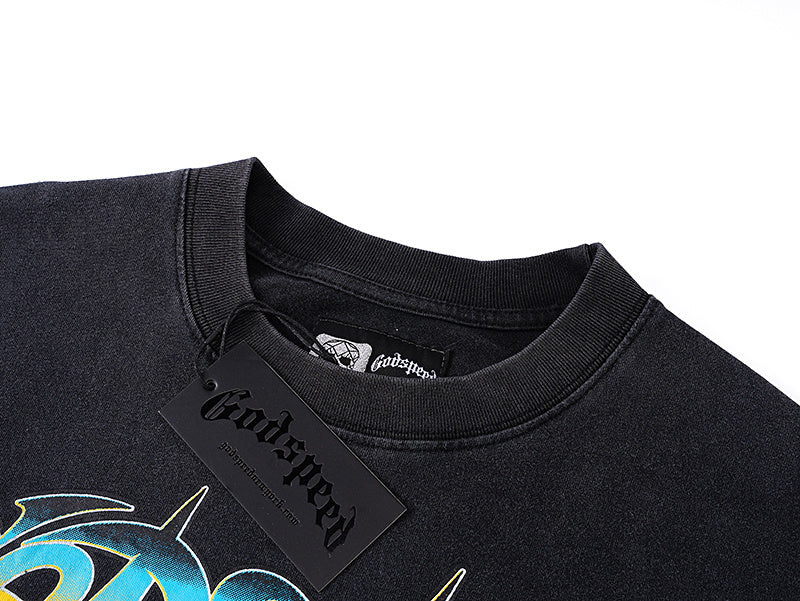 GODSPEED Summer Hawaiian Graphic T-Shirt