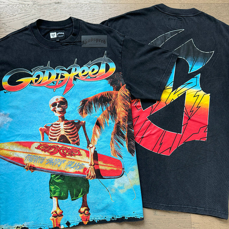 GODSPEED Summer Hawaiian Graphic T-Shirt