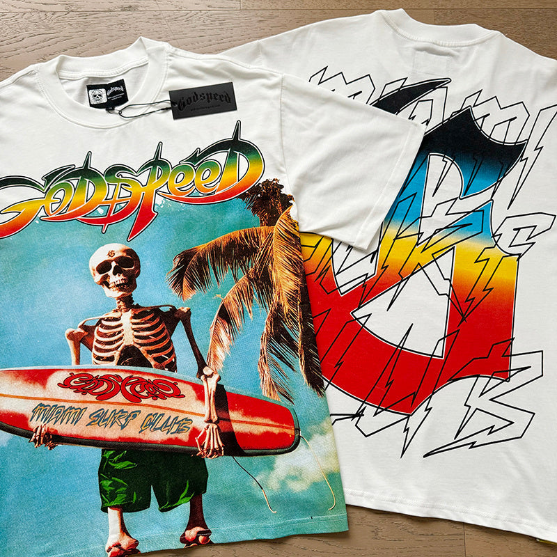 GODSPEED Summer Hawaiian Graphic T-Shirt