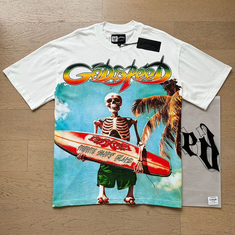 GODSPEED Summer Hawaiian Graphic T-Shirt