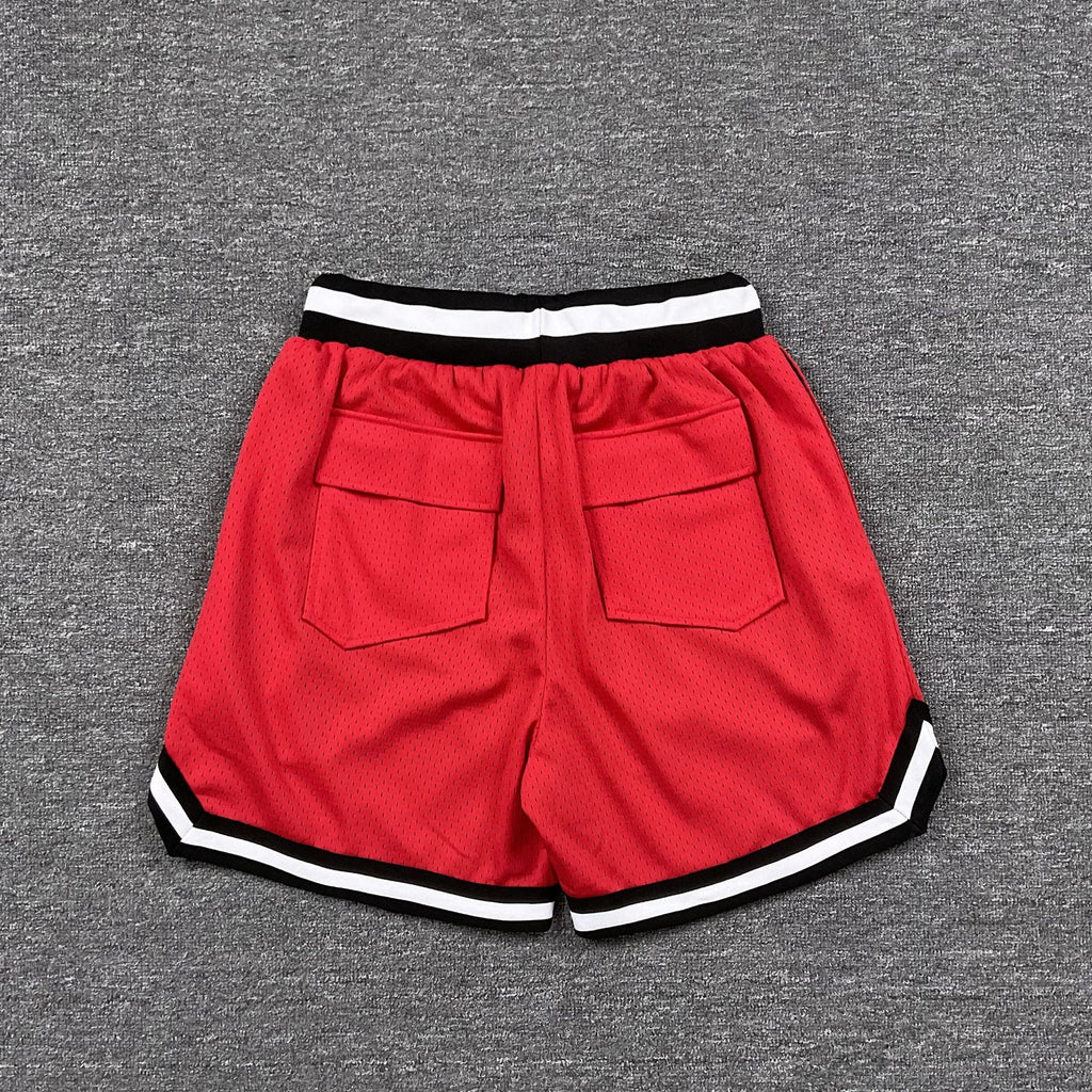 RHUDE Collegiate Shorts – Black / Green / Red / White