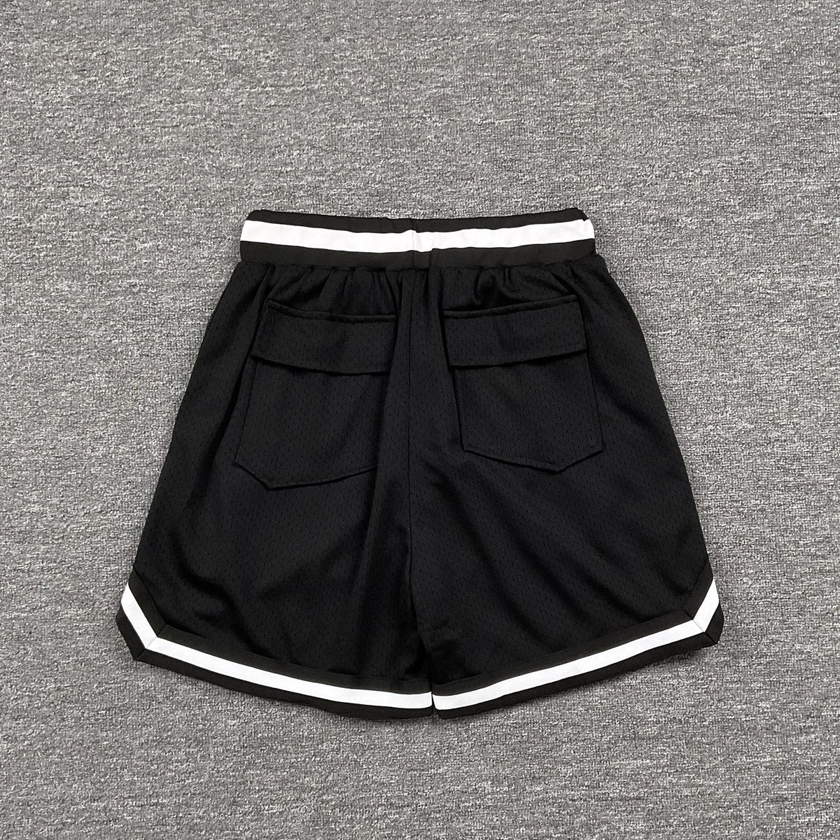RHUDE Collegiate Shorts – Black / Green / Red / White
