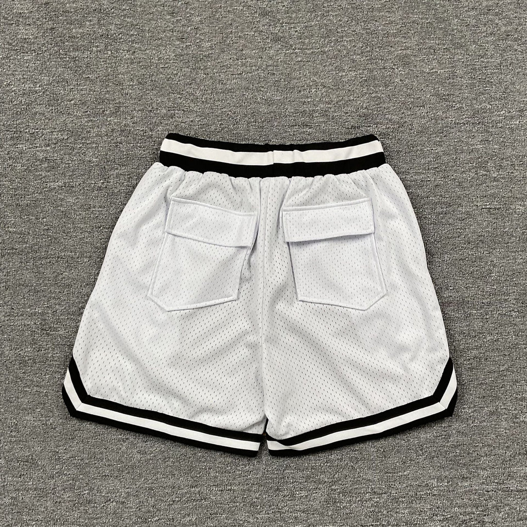 RHUDE Collegiate Shorts – Black / Green / Red / White
