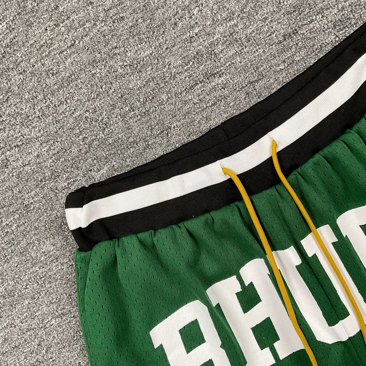 RHUDE Collegiate Shorts – Black / Green / Red / White