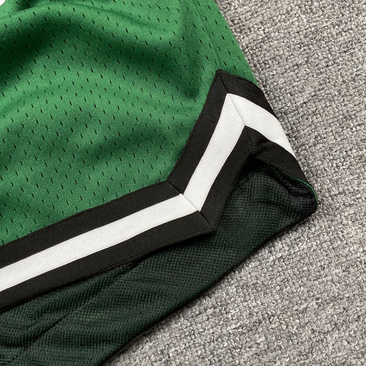 RHUDE Collegiate Shorts – Black / Green / Red / White