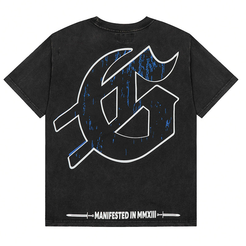 GODSPEED Smell the Roses Graphic T-Shirt — Black Wash