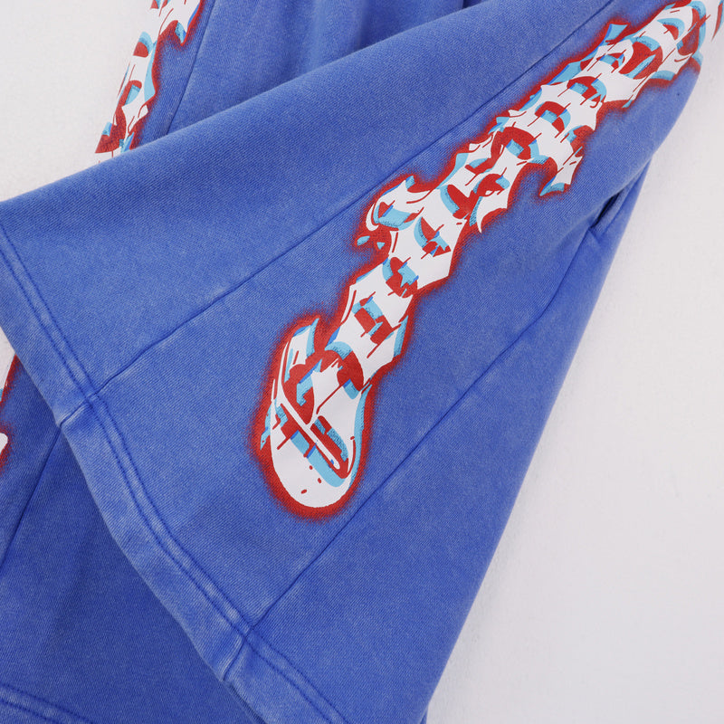 GODSPEED Blue Shorts – 100% Cotton Drawstring Sport Short