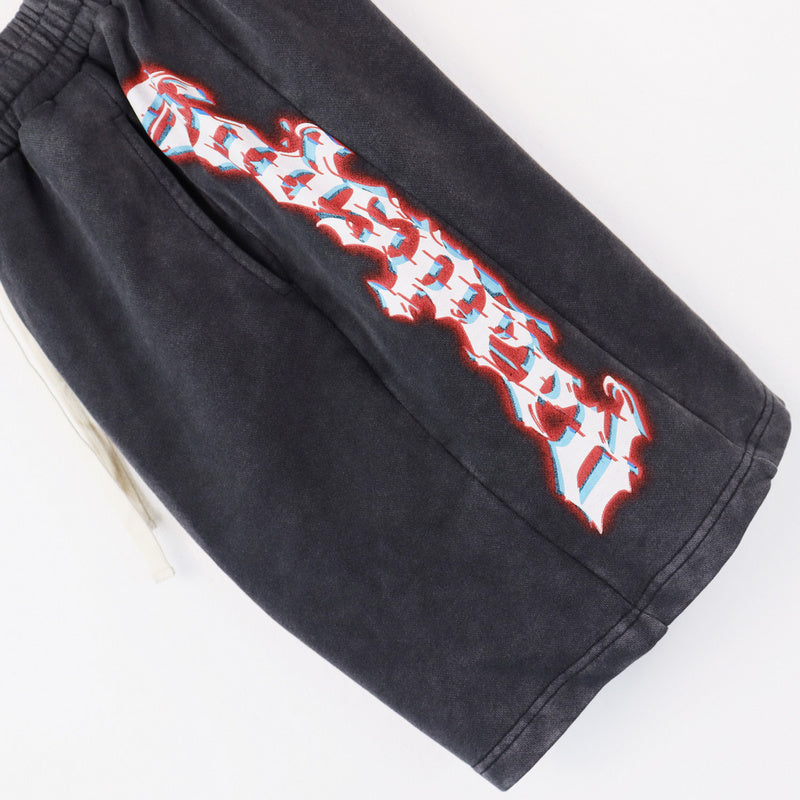 GODSPEED Black Shorts – 100% Cotton Drawstring Sport Short