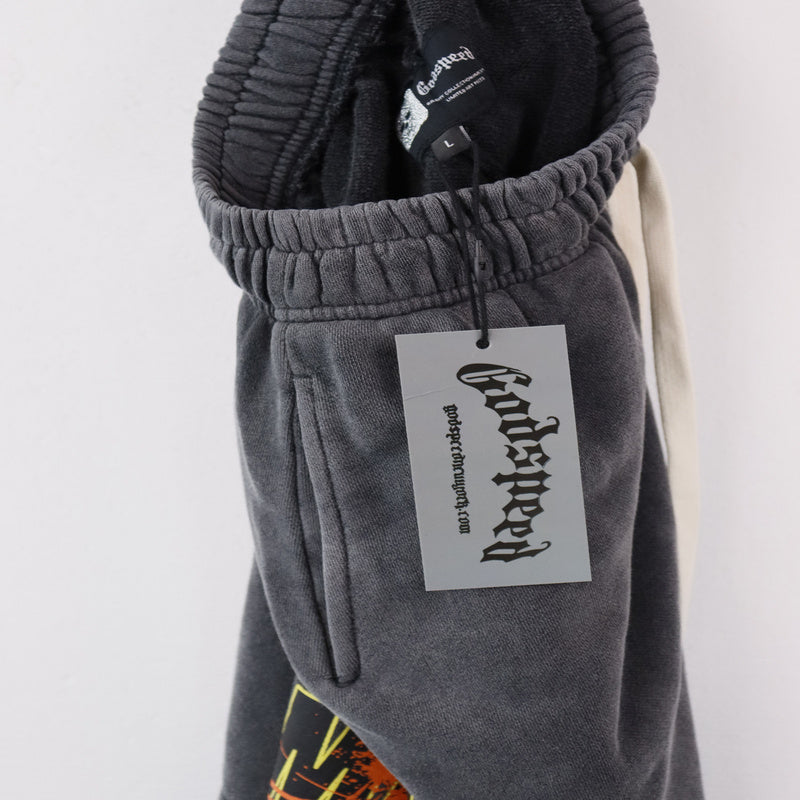 GODSPEED Signature Shorts – 100% Cotton Drawstring Sport Short