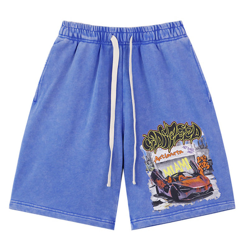 GODSPEED Signature Shorts – 100% Cotton Drawstring Sport Short
