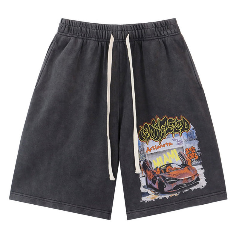 GODSPEED Signature Shorts – 100% Cotton Drawstring Sport Short