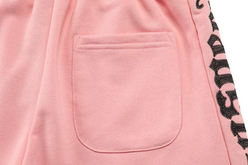 GODSPEED Pink Shorts – 100% Cotton Drawstring Sport Short