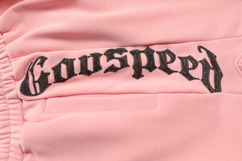 GODSPEED Pink Shorts – 100% Cotton Drawstring Sport Short