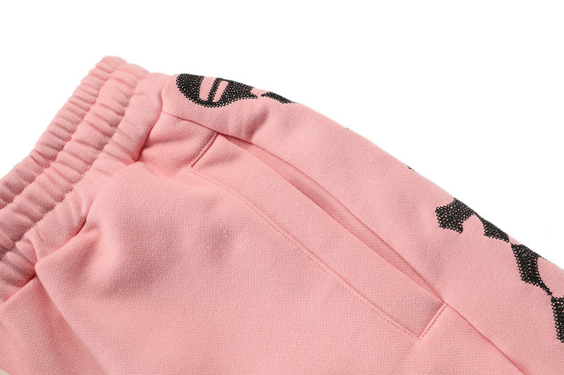 GODSPEED Pink Shorts – 100% Cotton Drawstring Sport Short