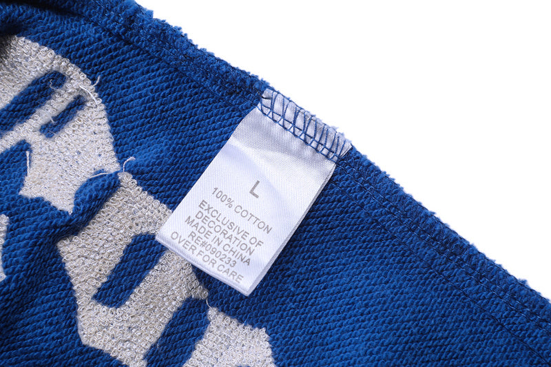 GODSPEED Blue Shorts G90 – 100% Cotton Drawstring Sport Short