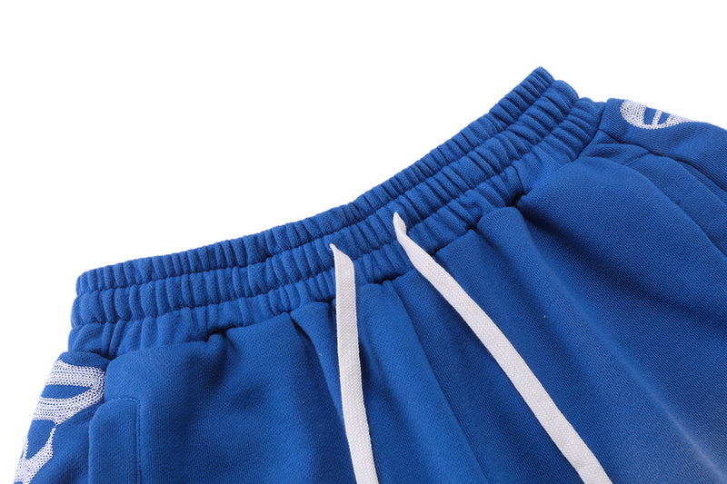 GODSPEED Blue Shorts G90 – 100% Cotton Drawstring Sport Short