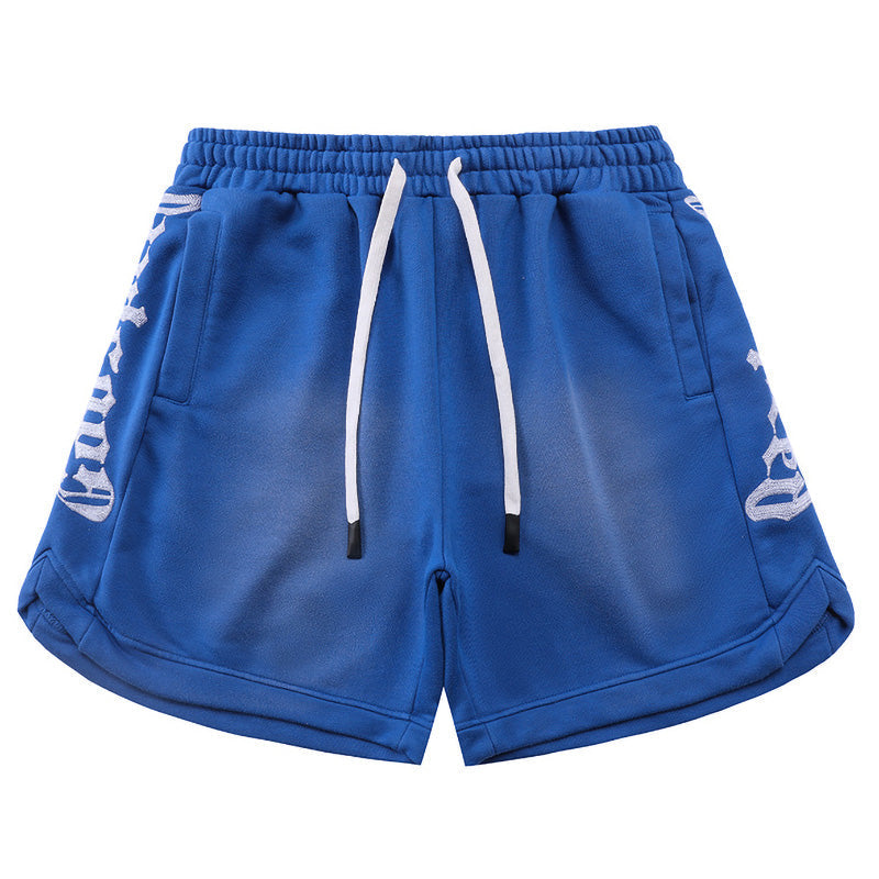 GODSPEED Blue Shorts G90 – 100% Cotton Drawstring Sport Short