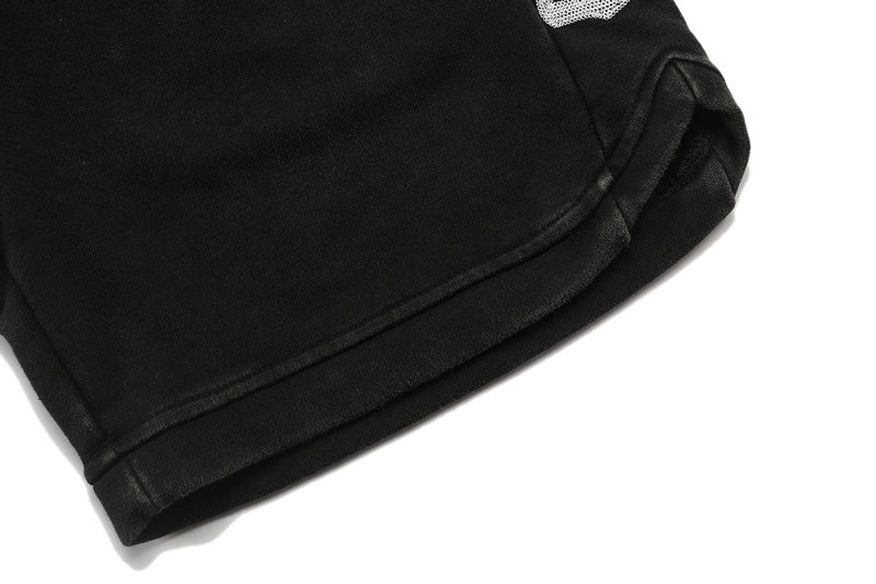 GODSPEED Black Shorts G90 – 100% Cotton Drawstring Sport Short