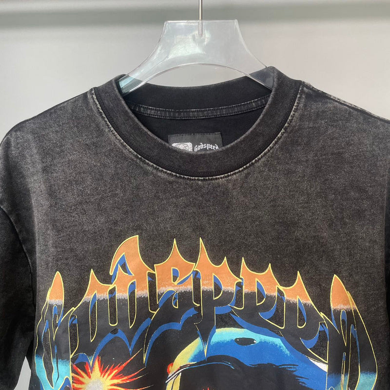 GODSPEED Sputnik Moment T-Shirt – 100% Cotton Graphic Tee