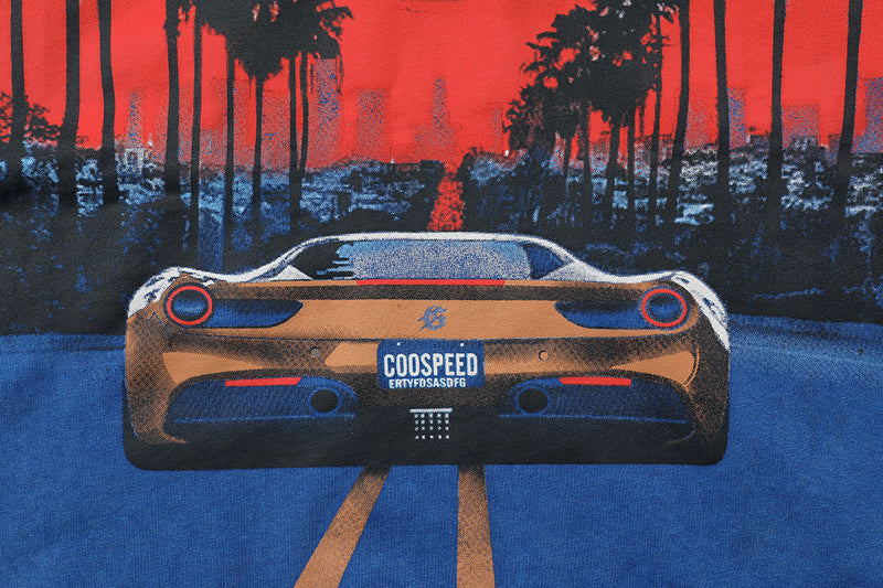 GODSPEED Sunset Blvd Tee – 100% Cotton Graphic T-Shirt
