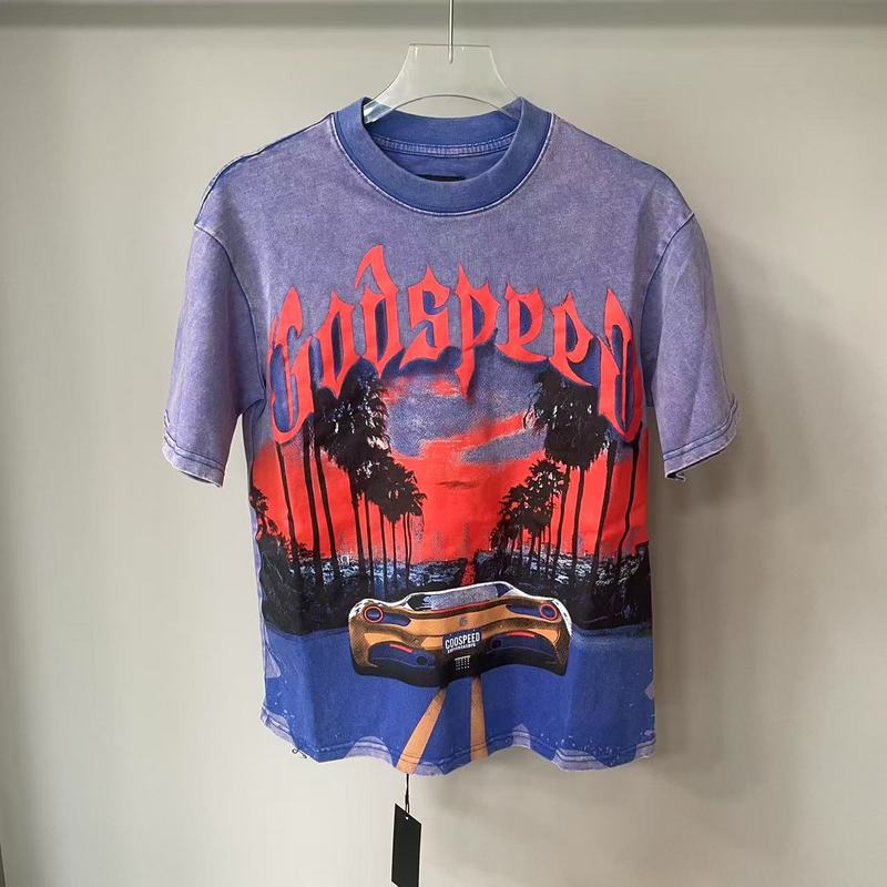 GODSPEED Sunset Blvd Tee – 100% Cotton Graphic T-Shirt