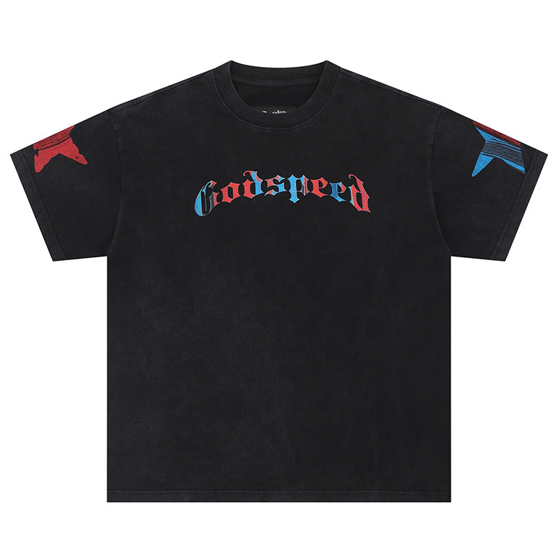 GODSPEED Pastel Cowboy T-Shirt – 100% Cotton Graphic Tee