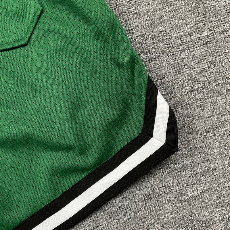 RHUDE Collegiate Arch Logo Mesh Basketball Shorts – Green