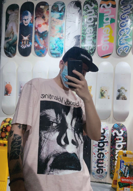 Supreme My Bloody Valentine Feed Me With Your Kiss Tee — White (Style 02)