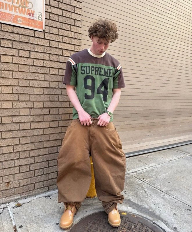 Supreme Split S/S Football Top — Green