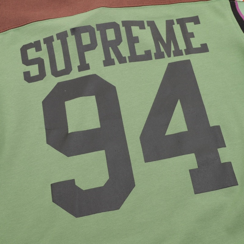 Supreme Split S/S Football Top — Green