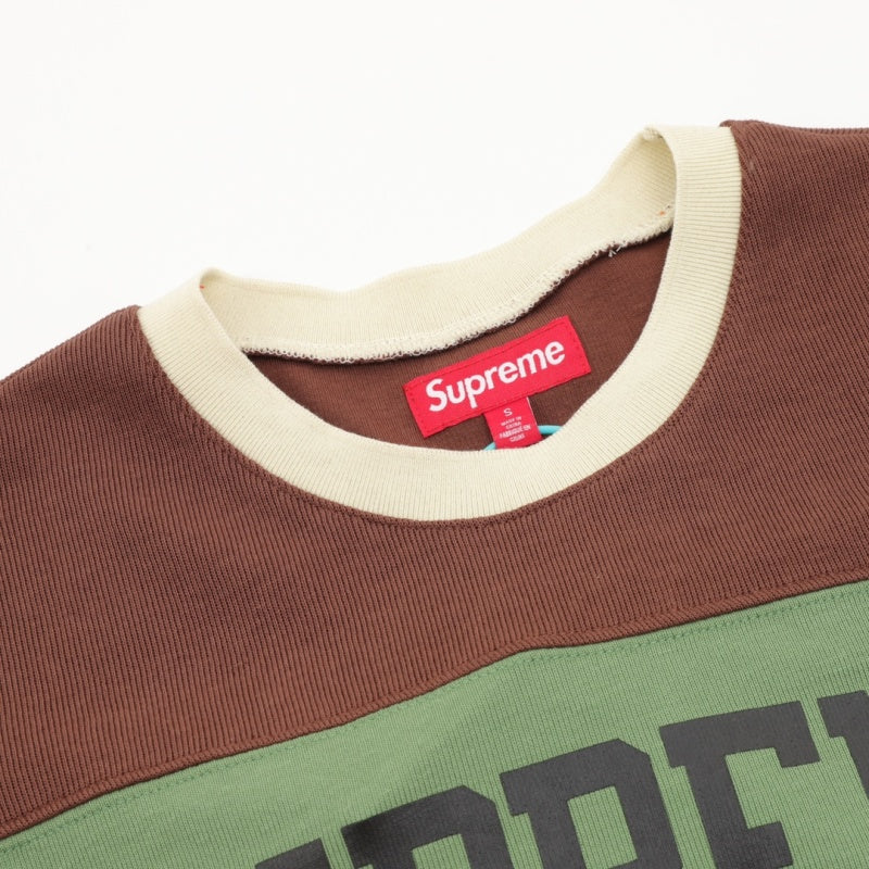 Supreme Split S/S Football Top — Green