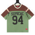 Supreme Split S/S Football Top — Green