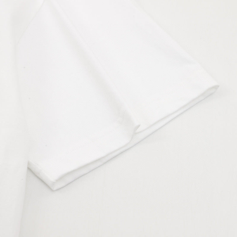Supreme Stencil Embroidered S/S Tee — White / Black