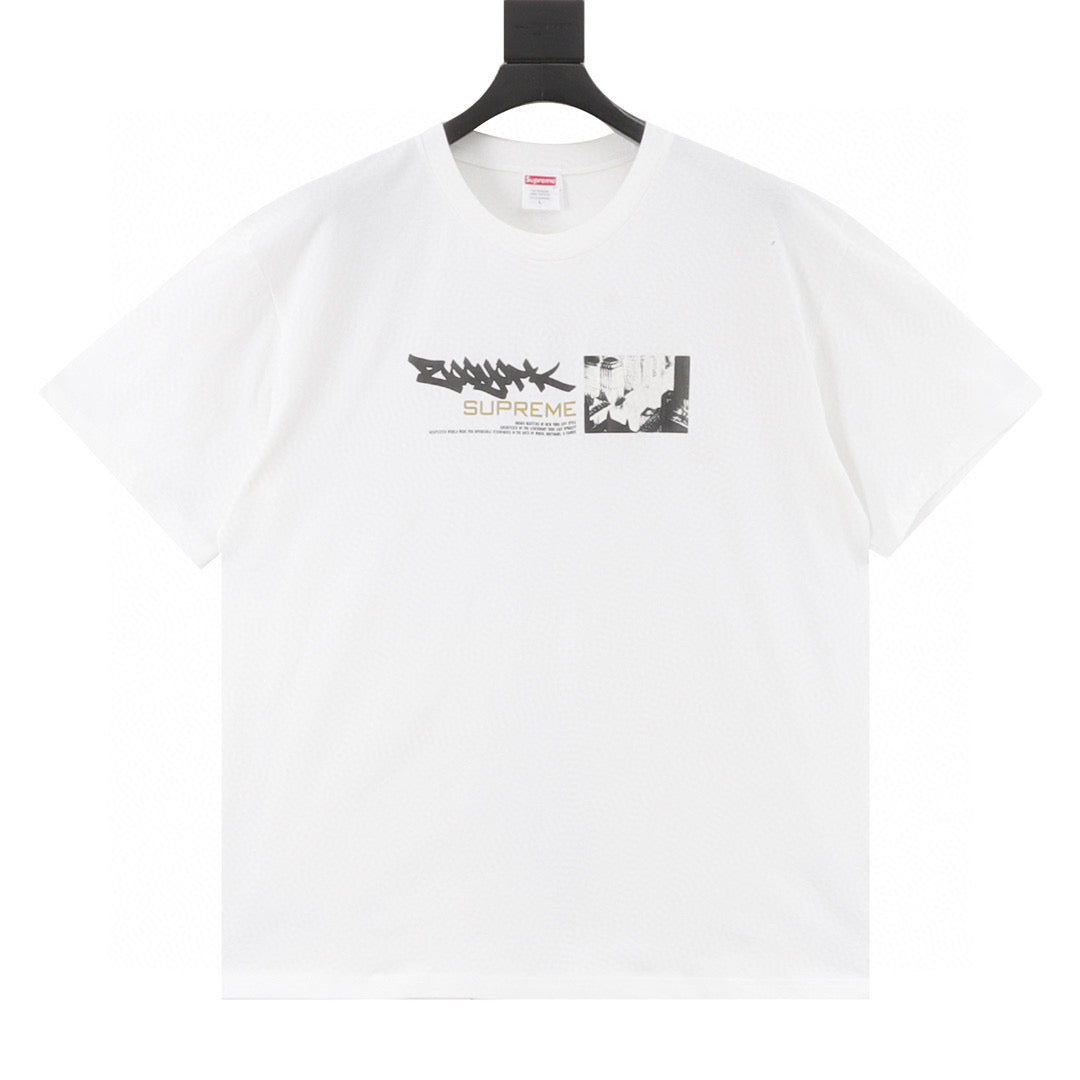 Supreme Zoo York Dynasty Tee — Black / White