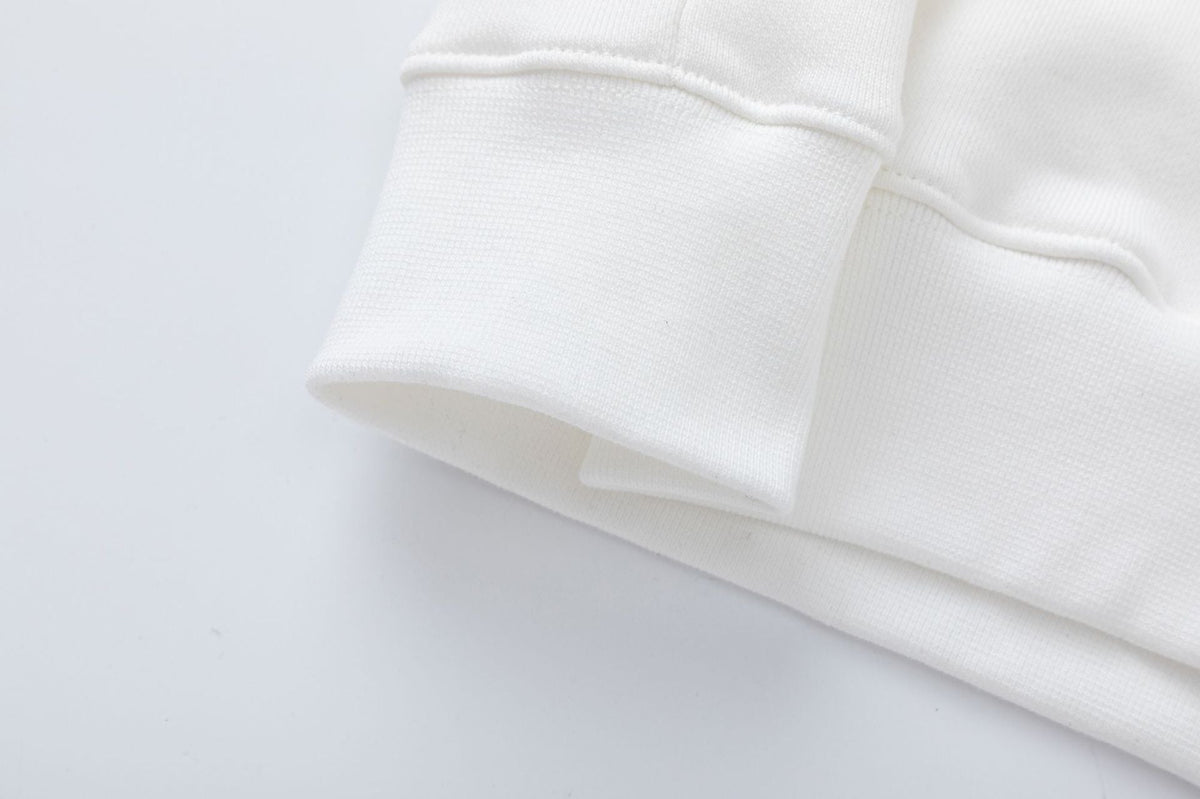 OFF WHITE Col S. Matthew Stripe Logo Hoodie – Black & White
