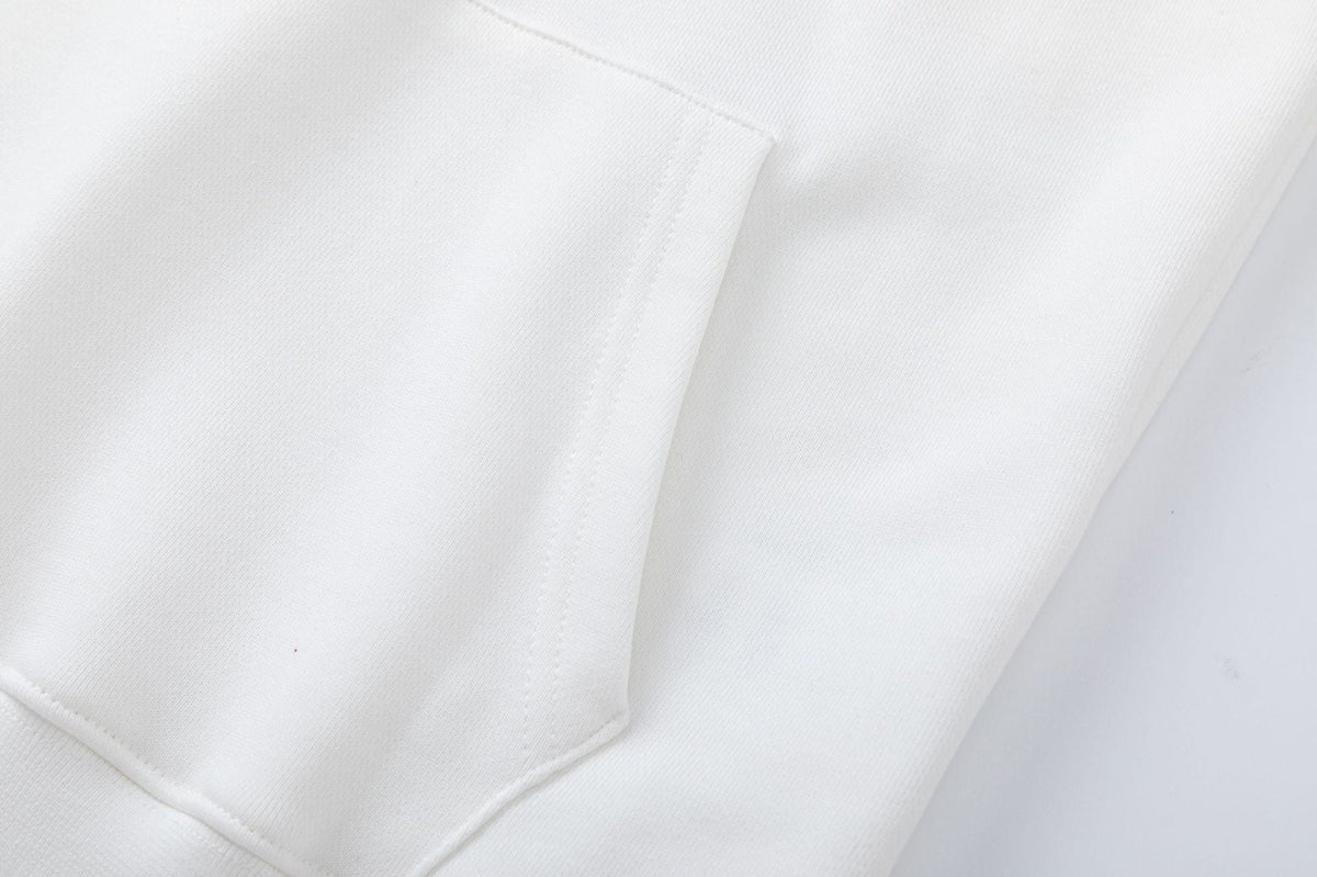 OFF WHITE Col S. Matthew Stripe Logo Hoodie – Black & White