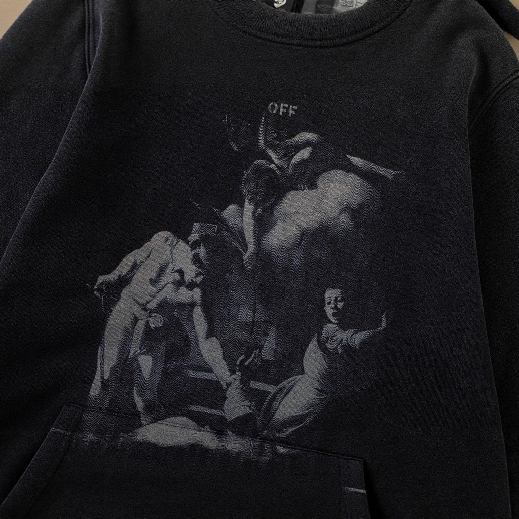 OFF WHITE Martyrdom Skate Hoodie – Black