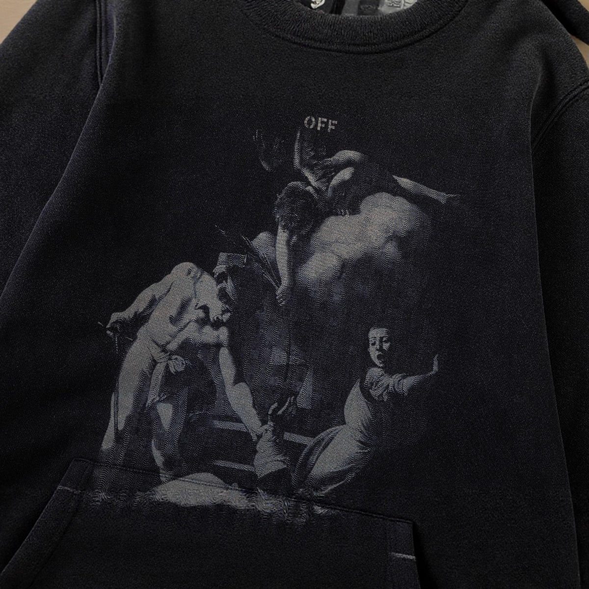 OFF WHITE Martyrdom Skate Hoodie – Black