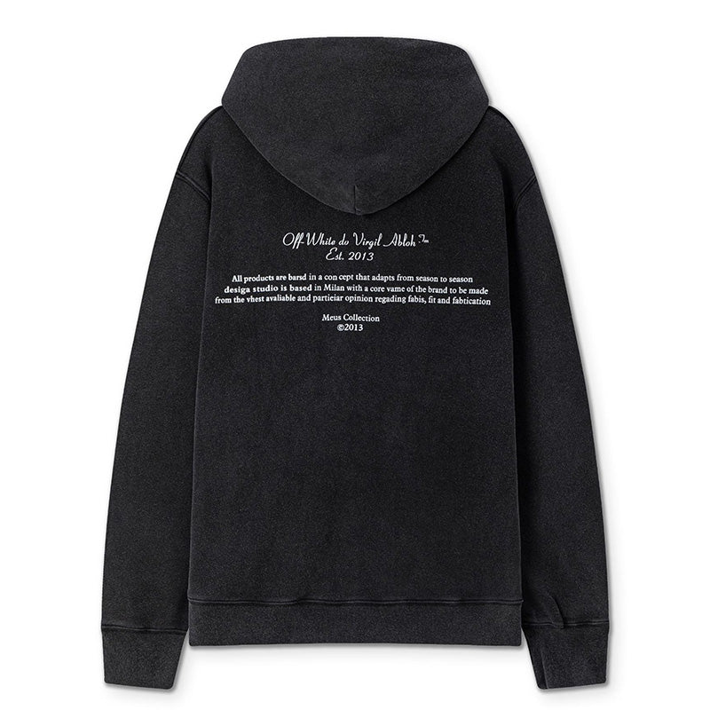 OFF WHITE C/O Virgil Abloh Madonna Caravaggio Hoodie – Black